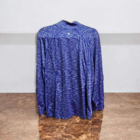 Women's Livi Active Jacket by Lane Bryant 26/28 Blue White - Picture 7 of 9